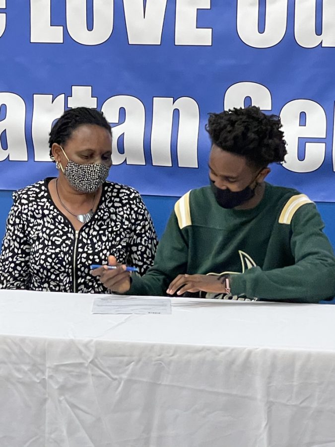 J.P. Mbuthia will continue playing soccer at the University of North Carolina at Charlotte. Photo provided by Ann Marie McAfee