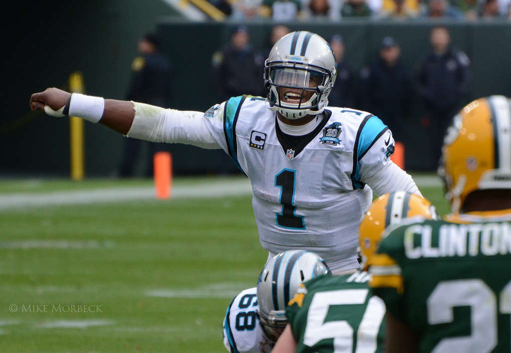 Cam Newton Yells 'I'm Back' Following Panthers Return