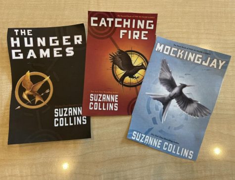 The Hunger Games books  ofamily learning together