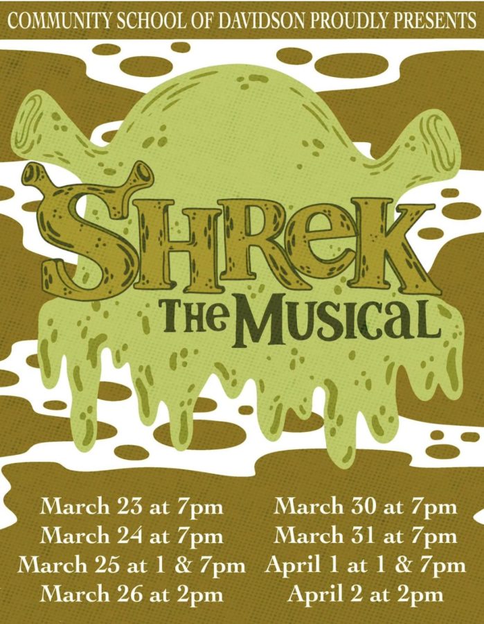 Auditions began in January and with a cast of 60 Shrek The Musical Comes to CSD.