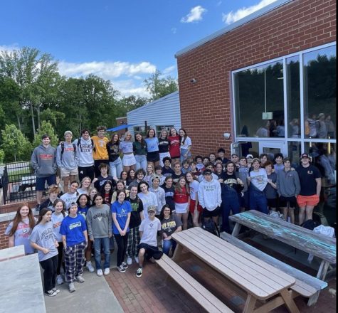 On Decision Day, many of CSD’S class of 2023 seniors chose to wear their new college sweatshirts to school. Advice from seniors helps underclassmen grow and learn as they move up in high school.
