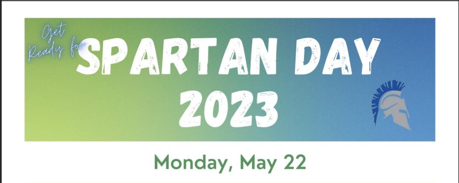 Spartan Day was created in 2012 as a last day, celebration for students to come together, pick up yearbooks and enjoy signing, and have some fun inside and outside.