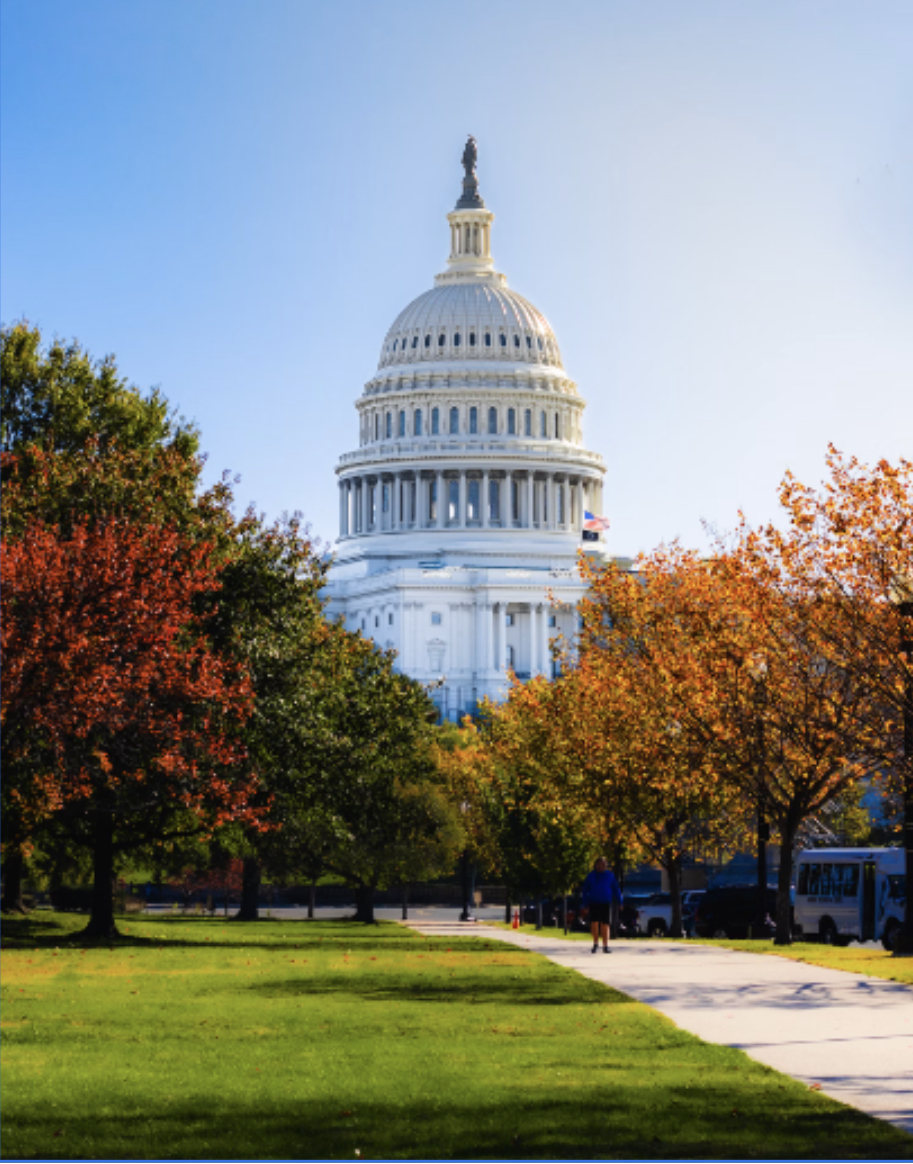 The US Capitol building, during fall, is again the site for House Speaker chaos