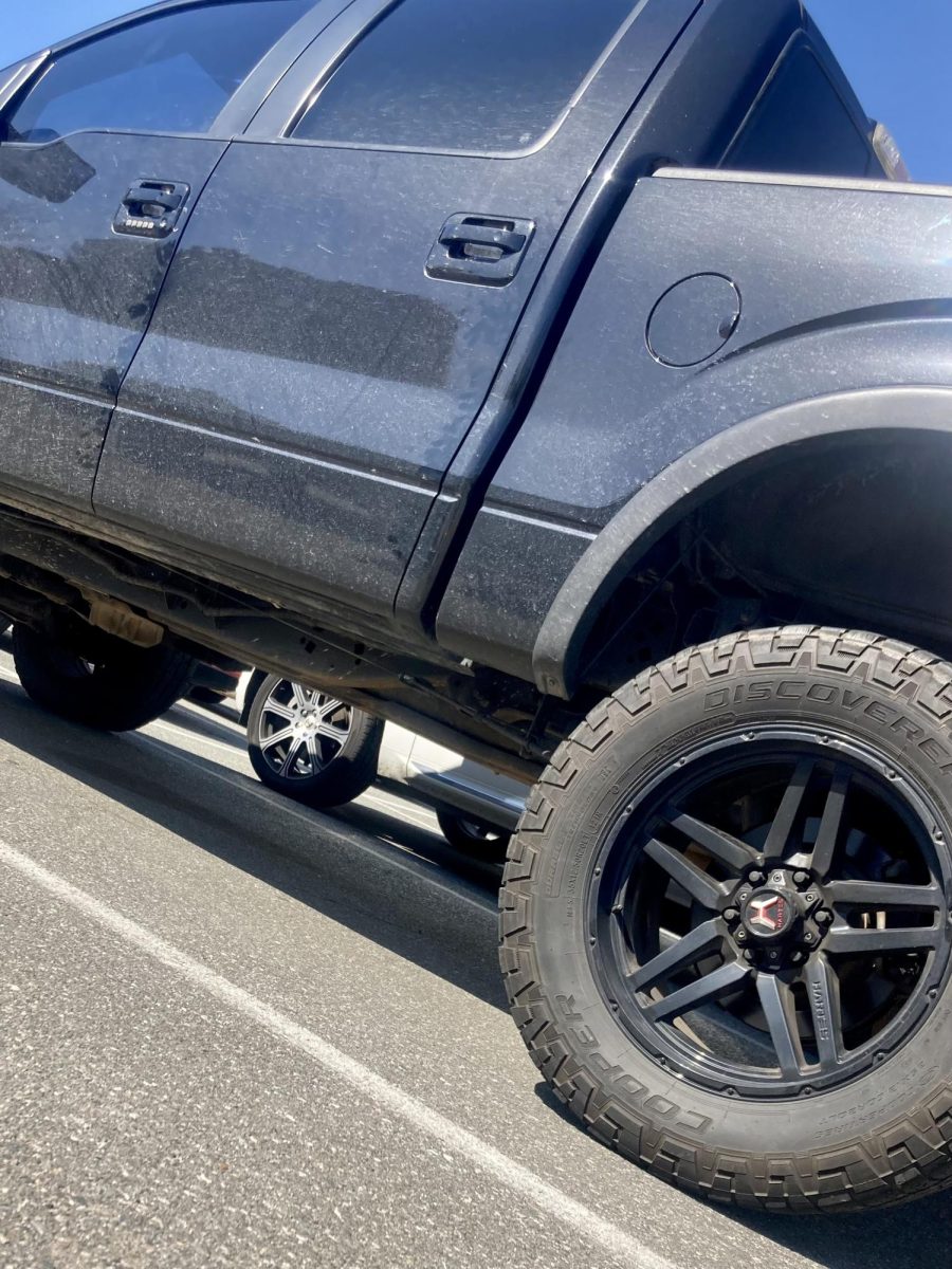 With+a+lift+and+some+bigger+tires+and+rims%2C+Cullin+Finnerty%E2%80%99s+%28%E2%80%9826%29+truck+serves+the+purpose+with+a+bit+of+added+style.%0A