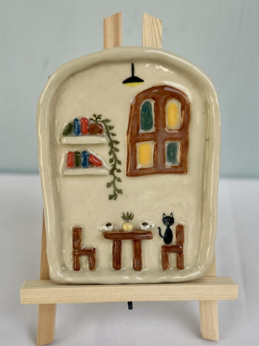 Ceramic House Hanging