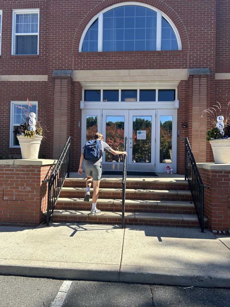 Student journalist and story writer, Carter Burch (‘29), enters CSD’s front doors. It’s never easy starting at a new school, let alone as a ninth grader beginning at a new high school, but Burch has absorbed what it means to be a Spartan both in and out of the classroom.
