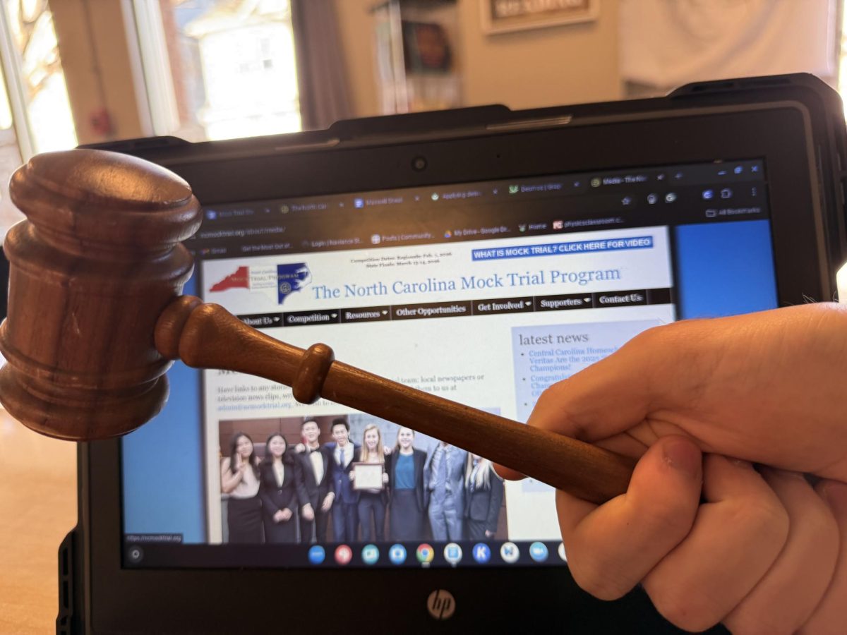 Pounding the gavel goes hand-in-hand with CSD’s Mock Trial club. Despite a change in curriculum law and subsequent scheduling complications, morale remains high for club members.