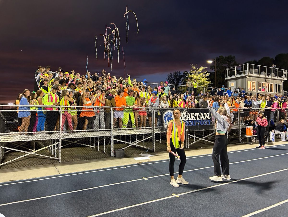 CSD students took the neon theme seriously and filled the stands for the Friday night football game during Homecoming. Bookended by Spirit Week and a fall dance, Homecoming is the annual week where students show their energy and excitement outside the classroom during the busy fall season.