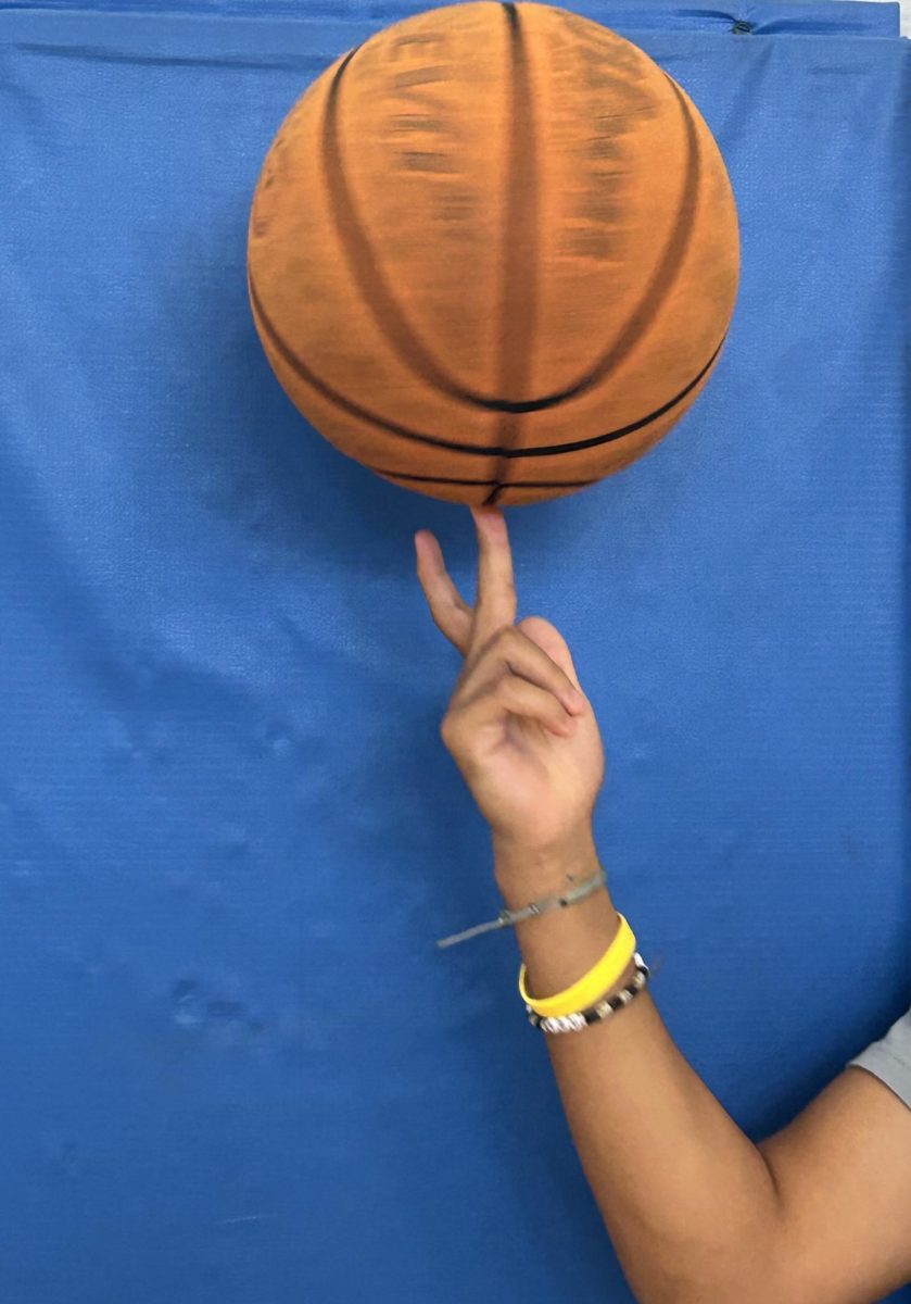 Stepping away from his keyboard, journalist, Liam Hogan, spins a basketball on his finger. Like momentum keeps the ball moving, The Charlotte Hornets are hoping their end of season momentum will carry them into the playoffs.
