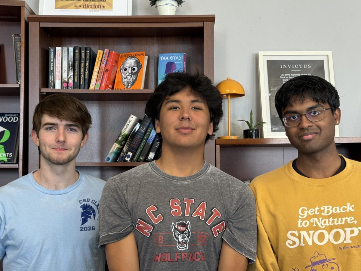 In this episode of Spartan Specific, podcast editor, Liam Hogan (‘26), center, takes fellow seniors Max Shealy (‘26), left, and Akhilan Kumaran, right, on a Friday senior lunch excursion. Come along for the ride.